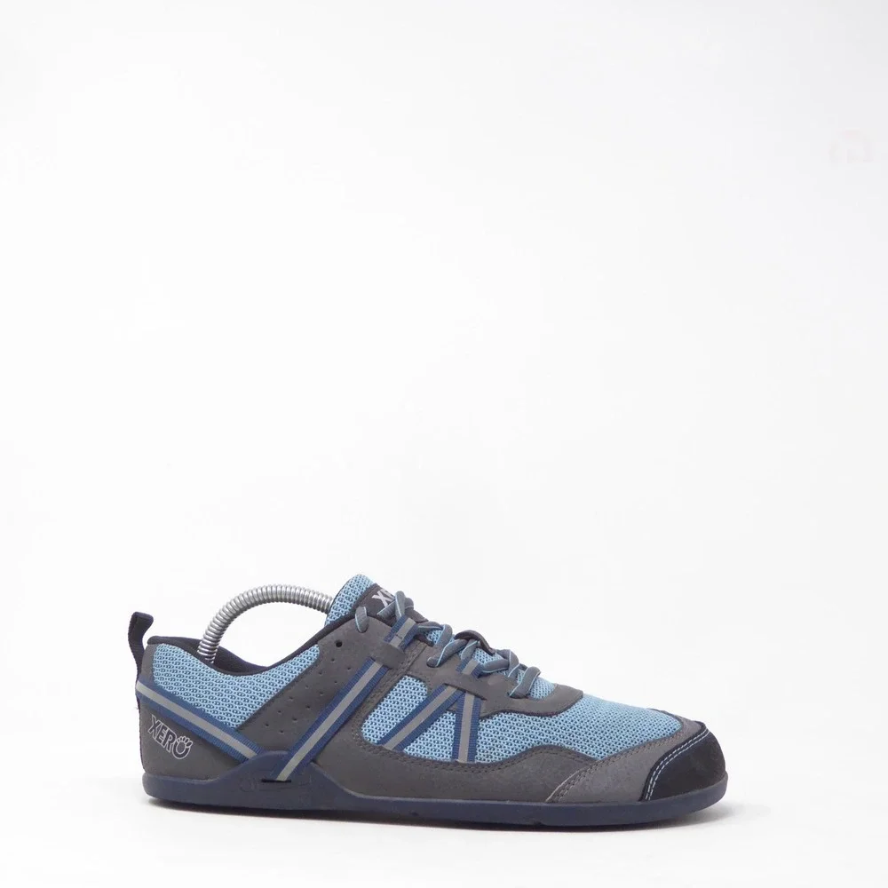 Xero Shoes Womens Prio Running Shoes Blue Grey Barefoot Minimalist 10